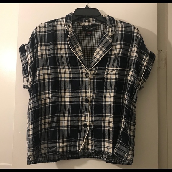 Madewell Other - FREE w/ $40+ purchase! Madewell plaid pajama top